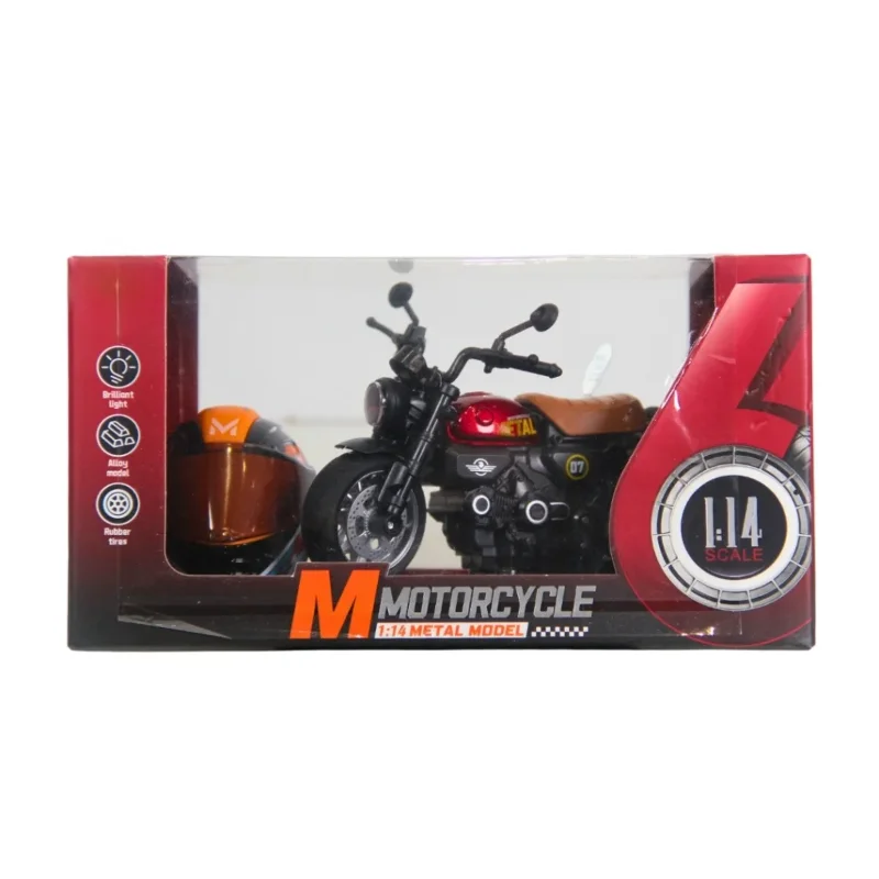 Sesli ve Işıklı Motosiklet Oyuncağı 14 cm