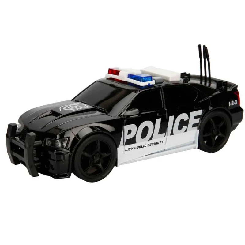 Sesli Işıklı Polis Arabası 19 cm 1:20 Ölçekli Oyun Aracı – 3. görsel