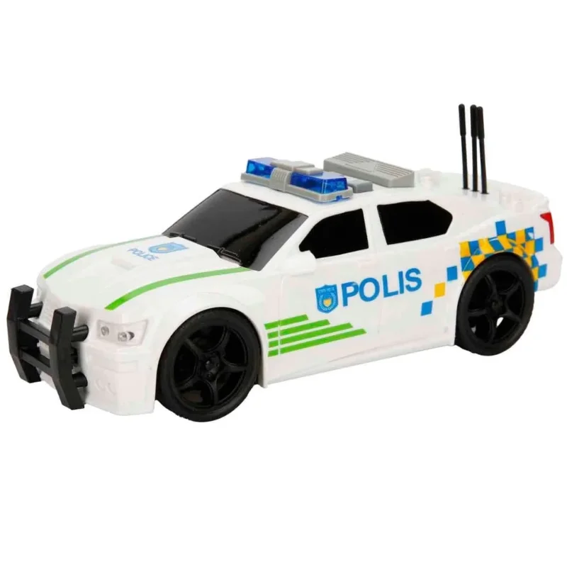 Sesli Işıklı Polis Arabası 19 cm 1:20 Ölçekli Oyun Aracı – 2. görsel