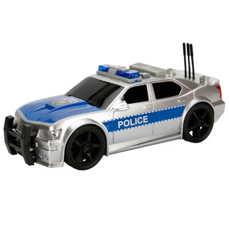 Sesli Işıklı Polis Arabası 19 cm 1:20 Ölçekli Oyun Aracı