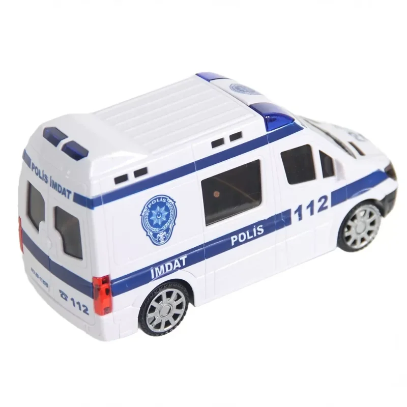 3D Işıklı Sesli Polis Aracı 112