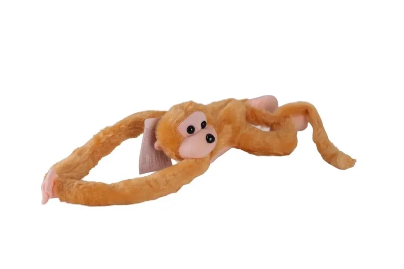 Müzikli Sarılan Peluş Maymun 1 Adet
