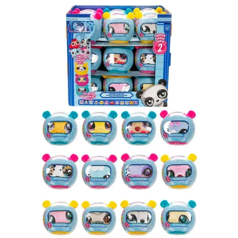 Sürpriz Paket Peluş Hayvanlar 2 Adet Eğlenceli Set – 3. görsel