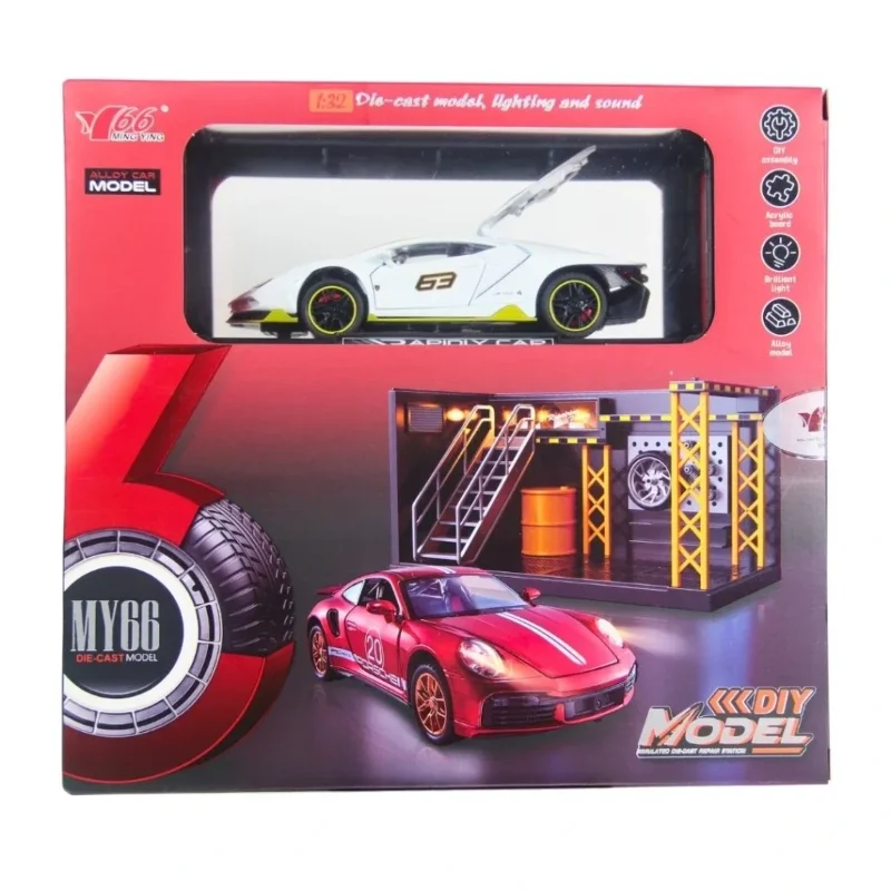 Lamborghini LP770 Spor Otomobil 1:32 Ölçekli Model