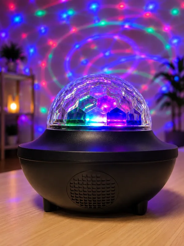 Rgb Işıklı Bluetooth Hoparlör 1 Adet Parti Lambası
