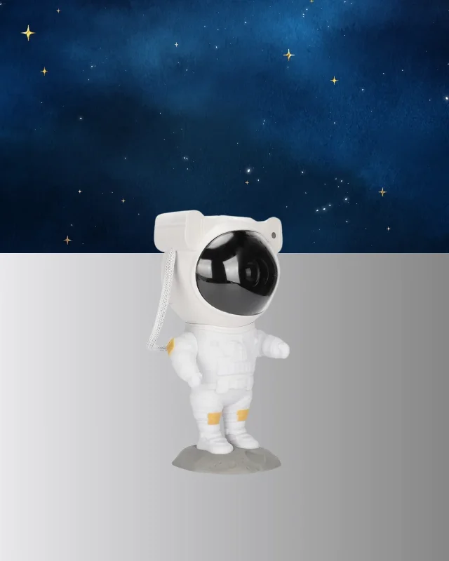 Uzaktan Kumandalı Astronot Yıldız Projeksiyon Lambası 8 Efektli – 4. görsel