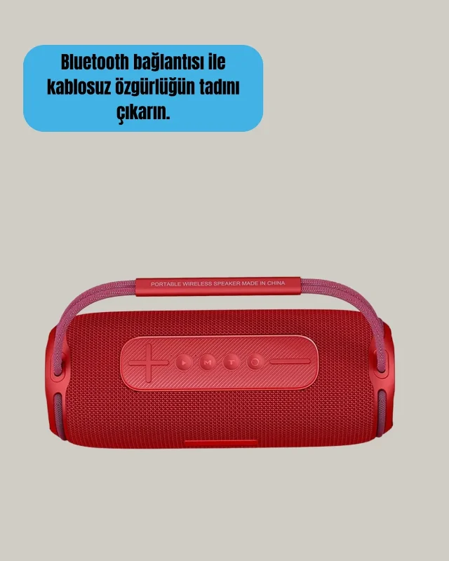 Taşınabilir Bluetooth Hoparlör 20w Ipx6 Suya Dayanıklı – 2. görsel