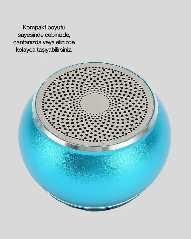 Yeni Nesil Taşınabilir Bluetooth Hoparlör 2-3 Saat Müzik Keyfi – 4. görsel