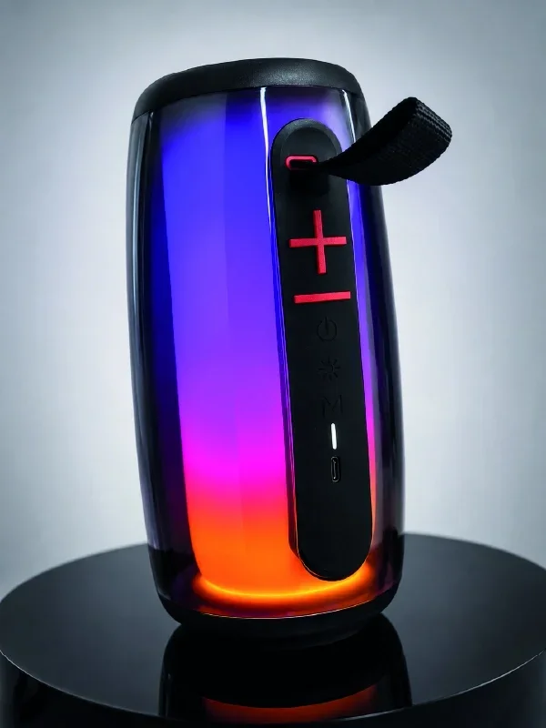 Taşınabilir Bluetooth Hoparlör Rgb Led Type-c Girişli