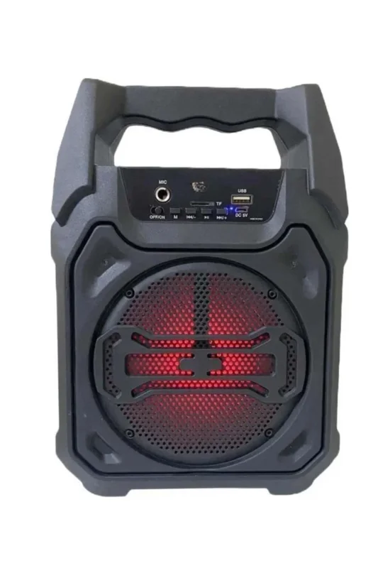 Taşınabilir 6.5 İnç Bluetooth Hoparlör Mikrofonlu Ses Sistemi