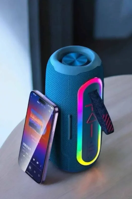 Taşınabilir Kablosuz Bluetooth Hoparlör 10 Metre Menzil – 2. görsel