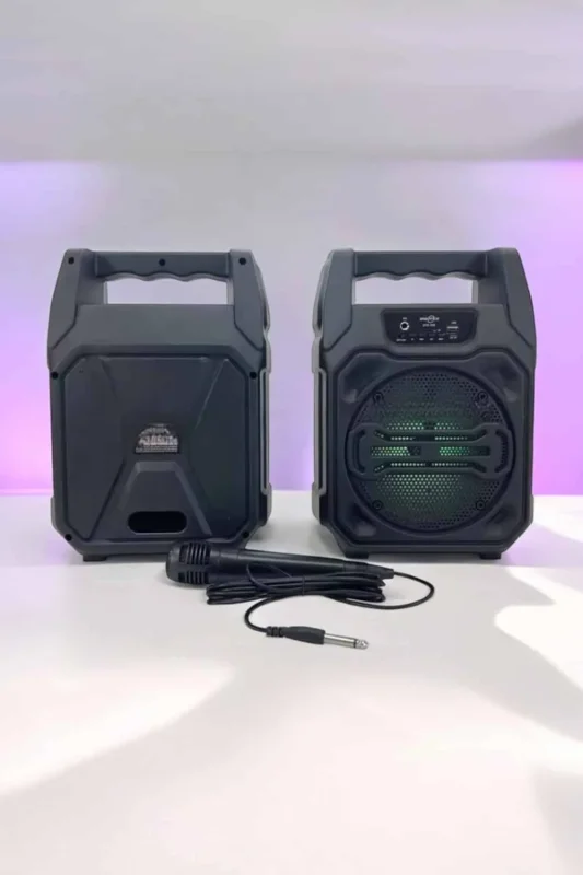 Taşınabilir Bluetooth Hoparlör 6.5 İnç 15w Yüksek Ses
