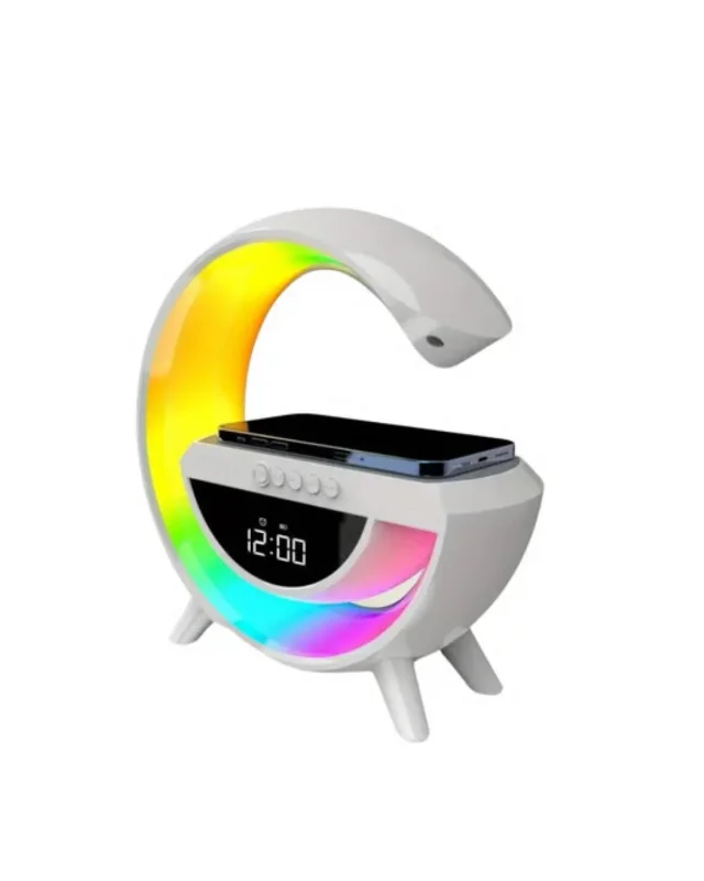 Kablosuz Rgb Işıklı Bluetooth Hoparlör Fm Destekli