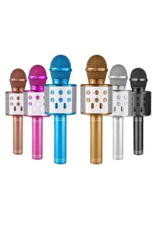 Kompakt Bluetooth Hoparlör Usb Aux Sd Kart İle Karaoke
