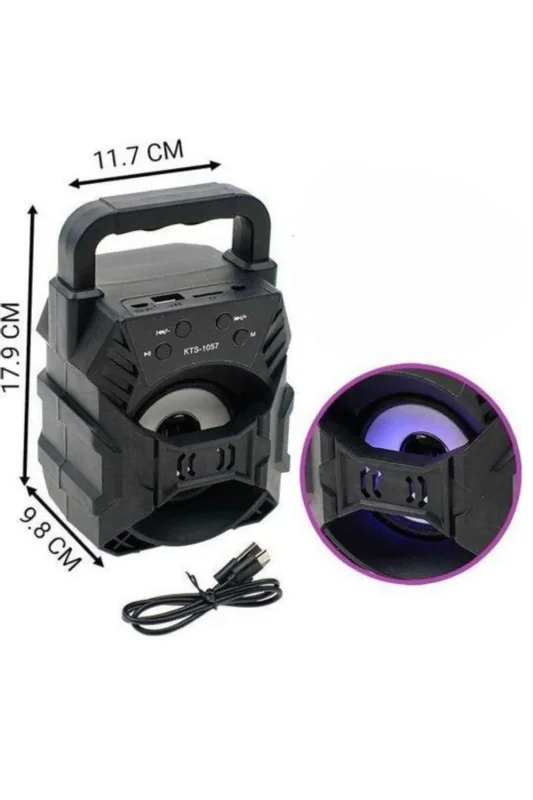 Taşınabilir Bluetooth Hoparlör 5 Watt Yüksek Ses Kalitesi – 4. görsel