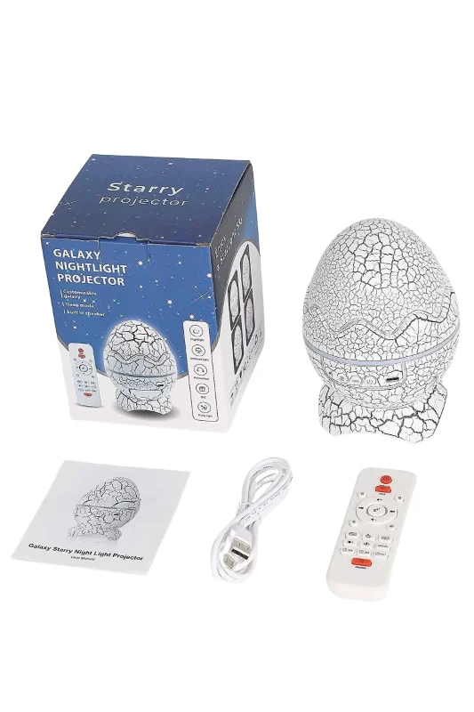 Renk Değiştiren Bluetooth Hoparlör 1 Adet Gece Lambası (dinozor Model) – 3. görsel