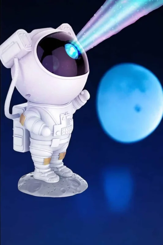 Astronot Projeksiyon Lambası Bluetooth Speaker 120x113x228 Mm