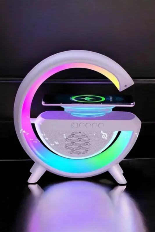 Rgb Işıklı Bluetooth Hoparlör Kablosuz Şarjlı 1 Adet