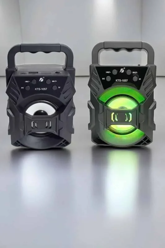 Led Işıklı Bluetooth Hoparlör Uzun Pil Ömrü (taşınabilir Model) – 2. görsel