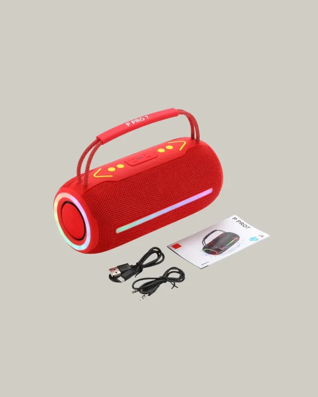 Taşınabilir Bluetooth Hoparlör 20w Rgb Işıklı Type-c Şarj