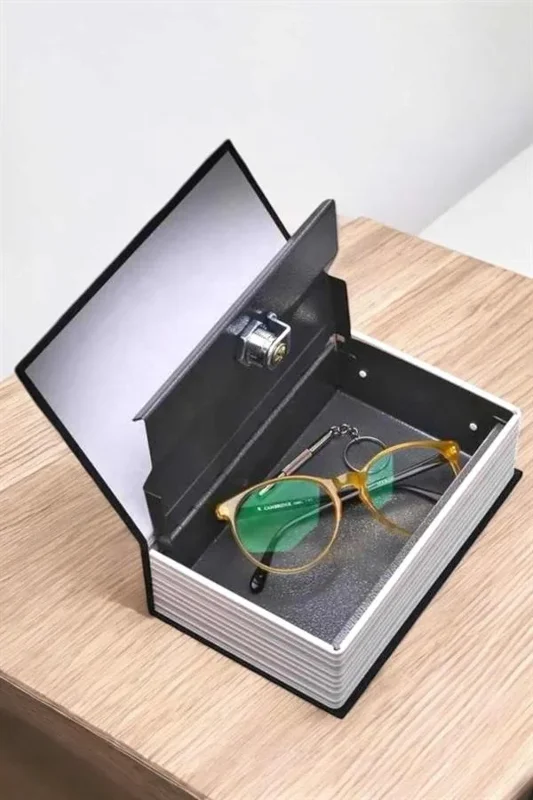 Gizli Kitap Kasa Büyük Boy Altın Kasa 18,5x11,5 Cm – 4. görsel