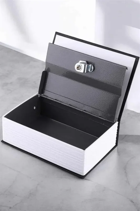Gizli Kitap Kasa Büyük Boy Altın Kasa 18,5x11,5 Cm – 2. görsel