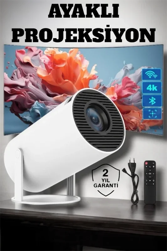Yeni Nesil Projeksiyon Cihazı 130 İnç Ekran Full Hd