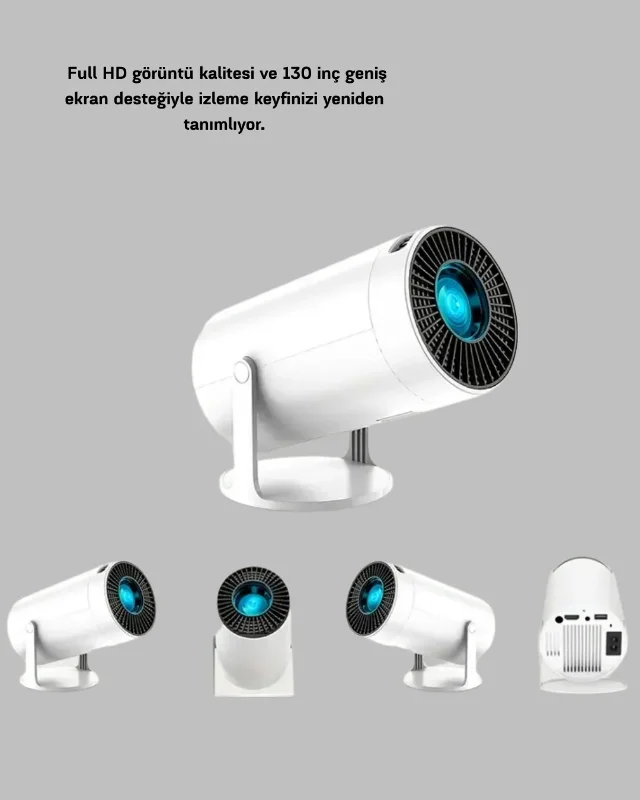 Ev Sinema Deneyimi İçin 130 İnç Projeksiyon Cihazı
