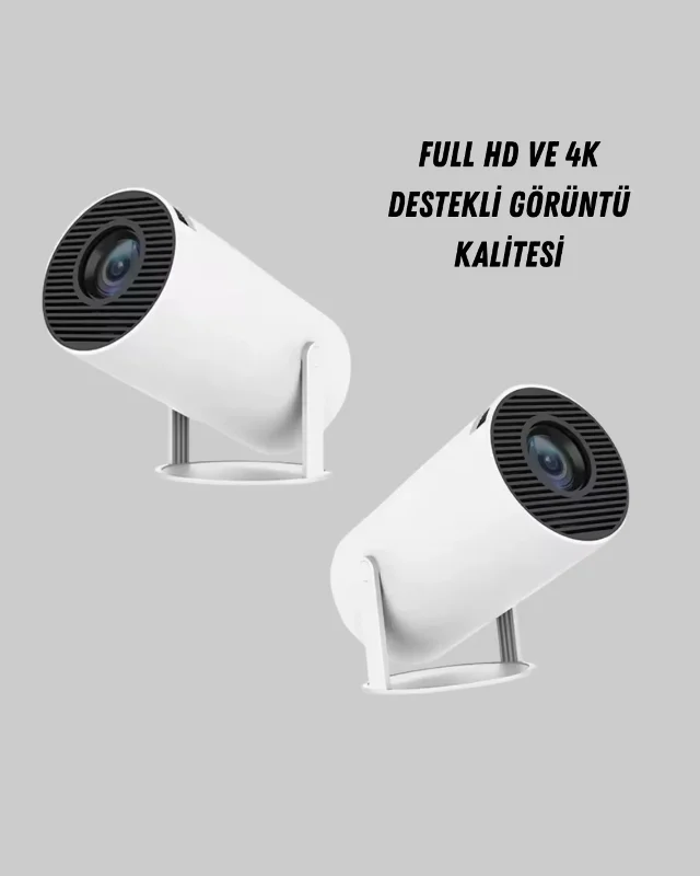 Full Hd Projeksiyon Cihazı 130 İnç Wifi Hdmı Bağlantılı – 2. görsel