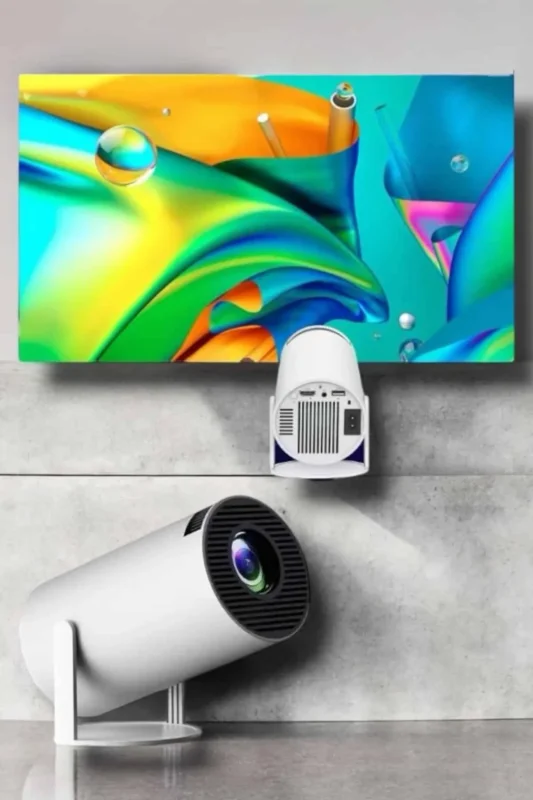 Eşsiz Geniş Ekran Projeksiyon Cihazı 130 İnç 4k Destekli