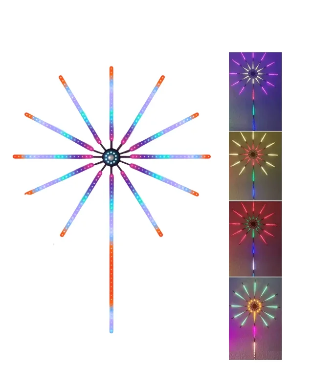 Sökülebilir Kollu Rgb Led Duvar Dekoru 1 Adet