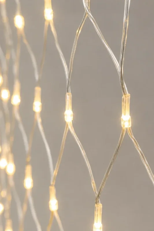 Dekoratif Led File Işık 2 Metre Bahçe Ve Balkon Süsü