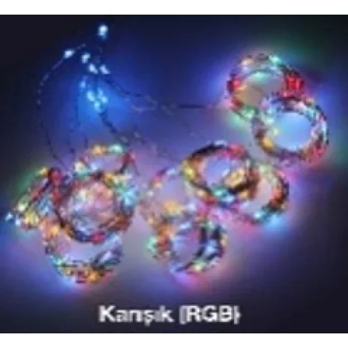 Dinamik Rgb Perde 3x3m 300 Led
