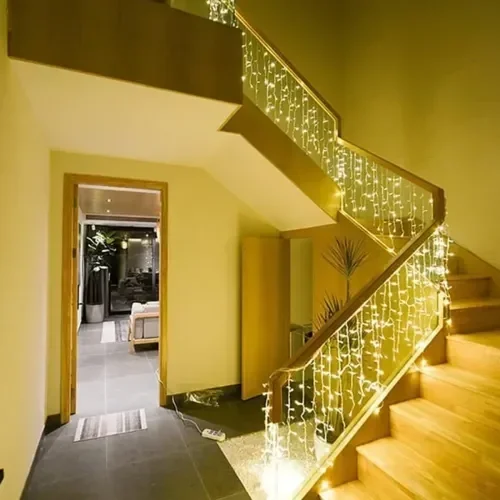 Dinamik 100 Led Saçak Perde 3 Metre Dış Mekan