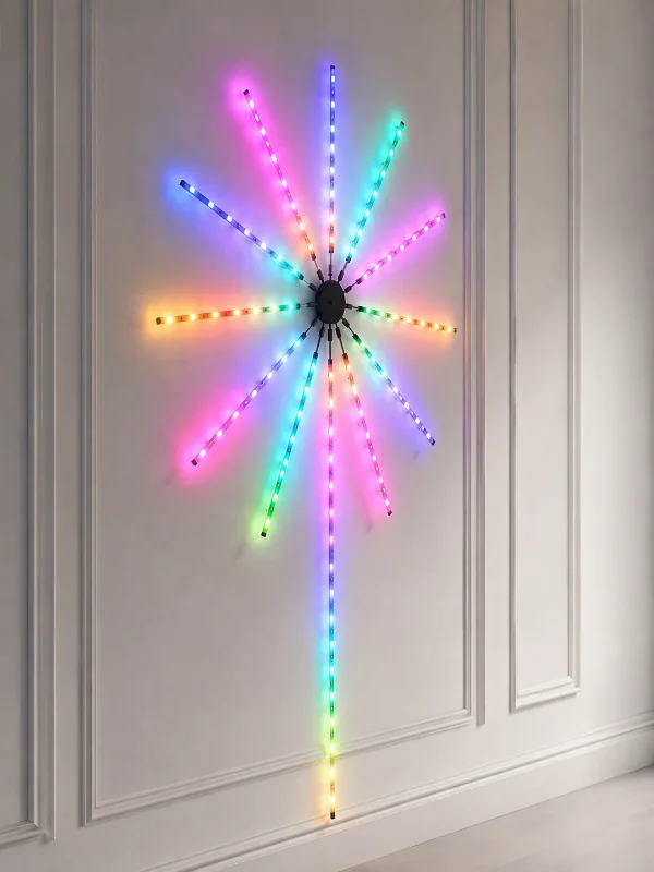 Telefonla Kontrol Edilen Rgb Led Duvar Lambası 1 Adet