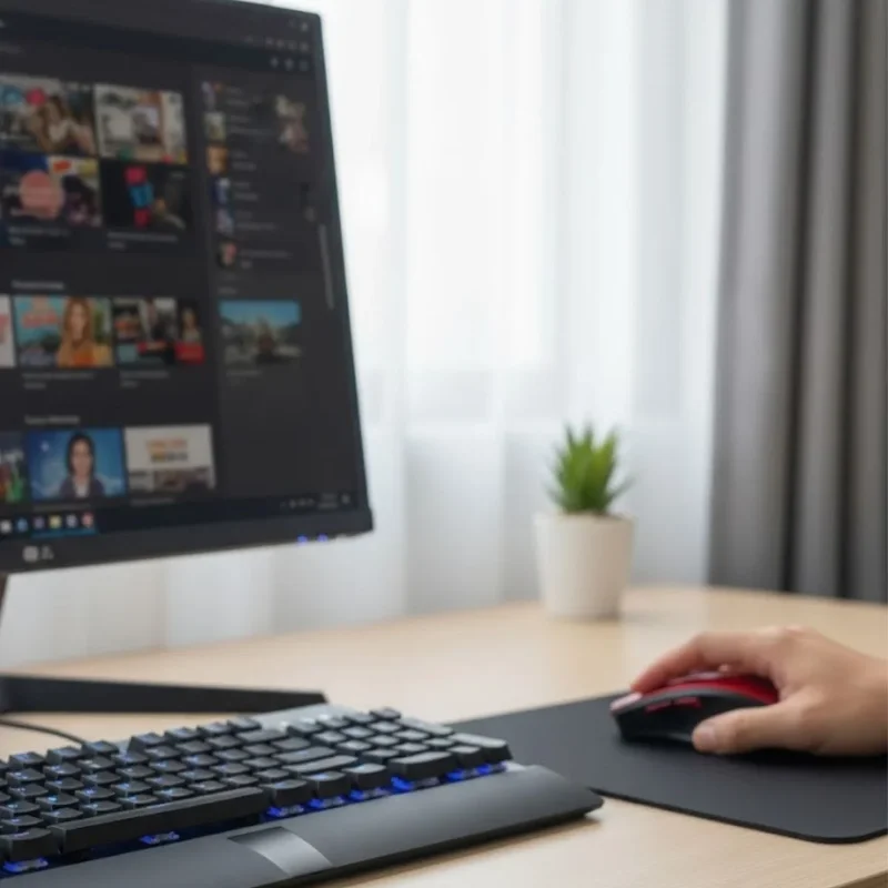 Ergonomik Sessiz Kablosuz Mouse Usb Alıcılı Kırmızı Renkli Ofis Oyun İçin