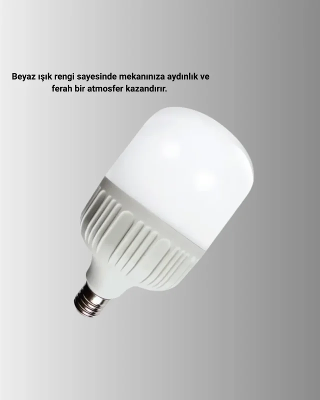 Şarjlı Led Ampul 30 Watt E27 Duy Uyumlu