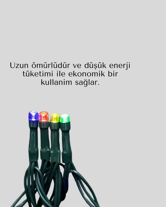 Estetik 2x2 Metre Perde Led Işık Seti