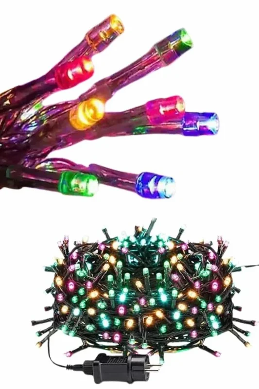 Modern Rgb Dekoratif Led Işık 5m 50 Ampul