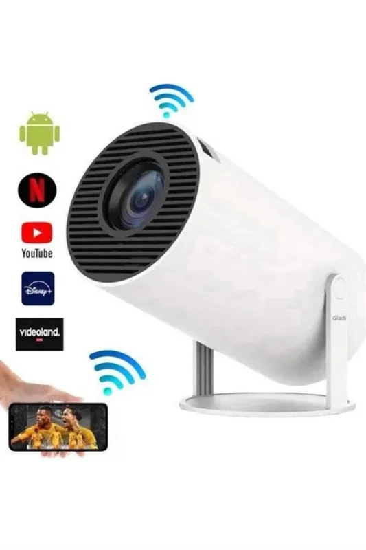 Taşınabilir Mini Projektör 720p Hdmı Usb Wi-fi Ekran