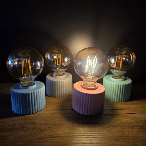 Retro Tasarımlı Masa Lambası 1 Adet
