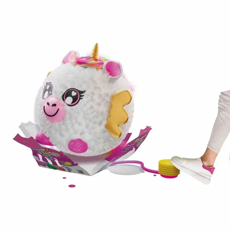 Eğlenceli Şişme Peluş Unicorn XXL Boyut