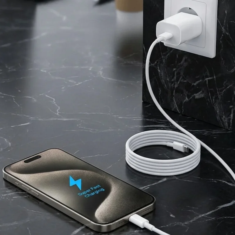 Ultra Hızlı 25 W USB-C Şarj Adaptörü Kablolu Power Delivery