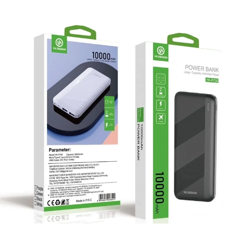 Ultra Hızlı Taşınabilir 10000 m Ah Type-C USB Şarj Cihazı – 2. görsel