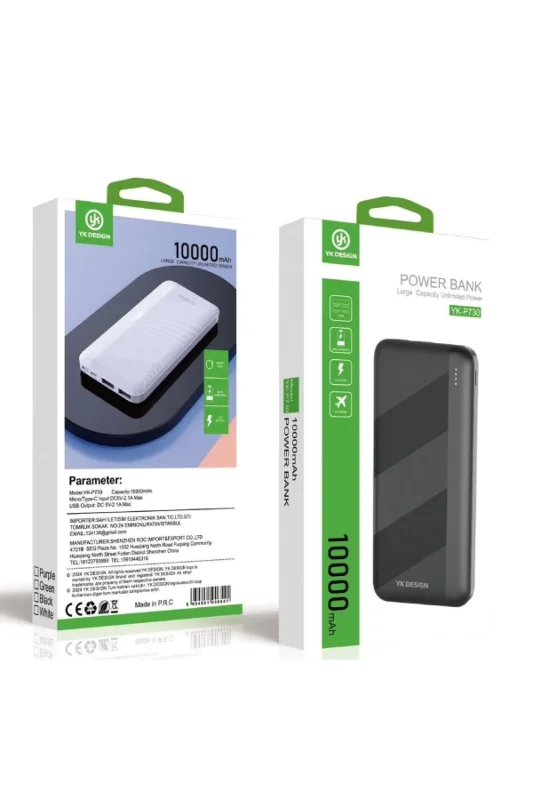 Ultra Hızlı Taşınabilir 10000 m Ah Type-C USB Şarj Cihazı – 4. görsel