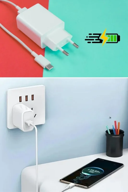 Ultra Hızlı 120 W USB Type C Kablolu Şarj Aleti