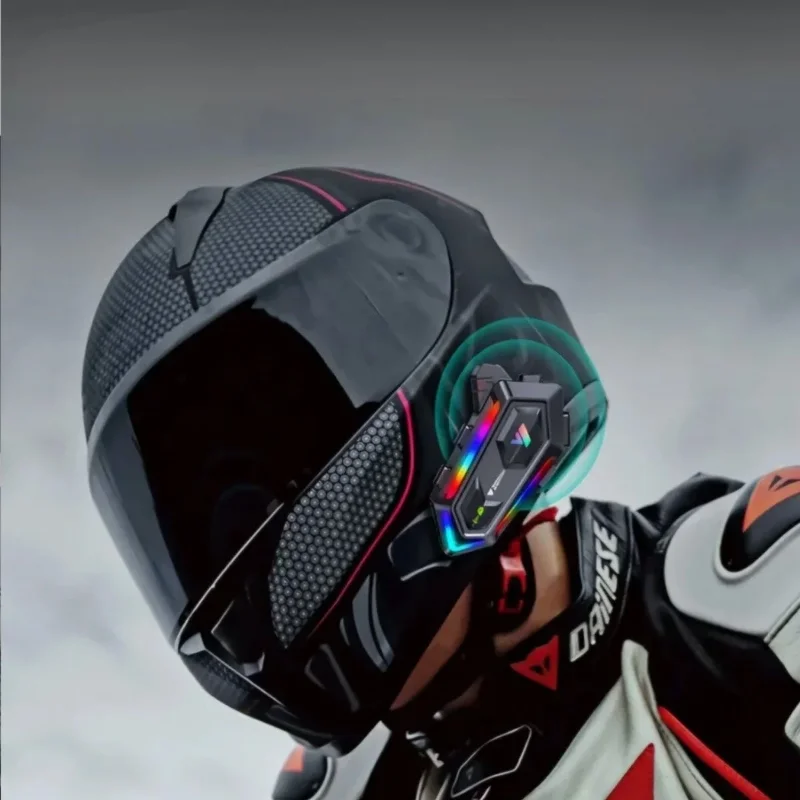 Ergonomik Suya Dayanıklı Bluetooth Kask Kulaklığı - Gürültü Engelleyici Uzun Pil Süresi – 3. görsel