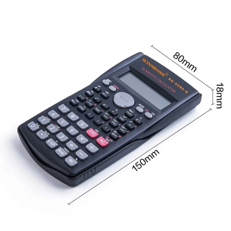 Ergonomik Kapaklı Pilli Bilimsel Hesap Makinesi - 240 Fonksiyonlu – 3. görsel
