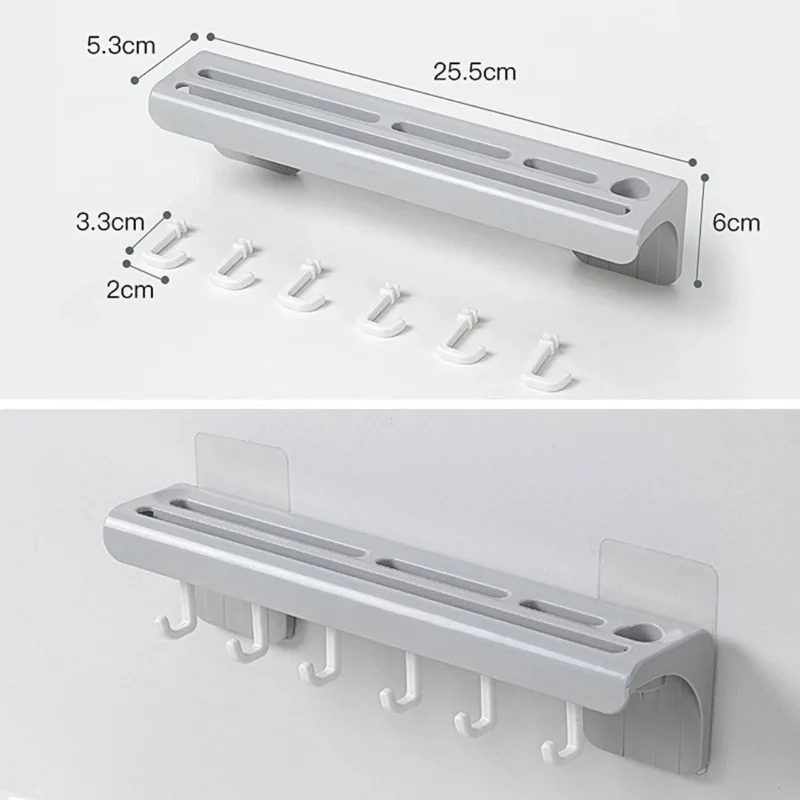 Ergonomik Mutfak Bıçakları için Dayanıklı Organizer Askı