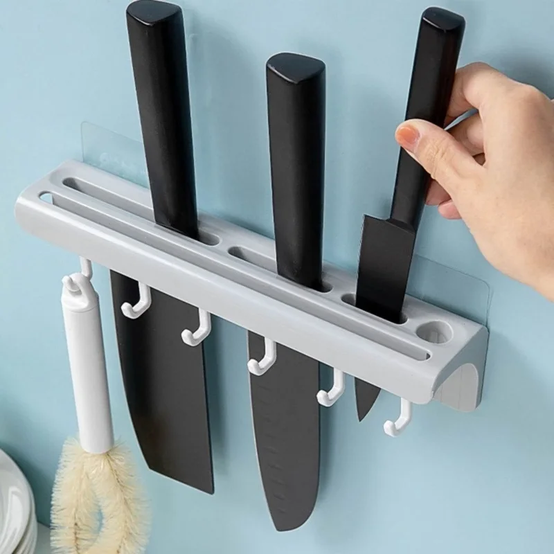 Ergonomik Mutfak Bıçakları için Dayanıklı Organizer Askı